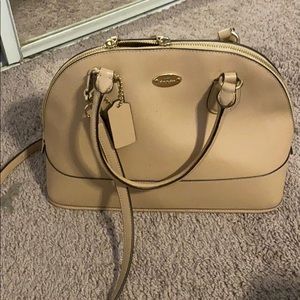 Coach tan crossbody or normal bag